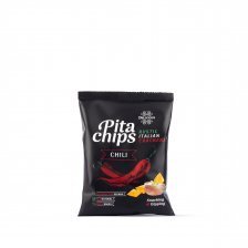 Delicious, Pita Chips Chili, Italienske brødchips, 80 g.