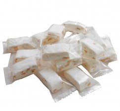 Bulk, Fransk Nougat Peanuts frugt, 1000 g.