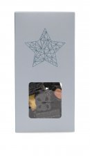 Juleæsker Blue Christmas Stjerne, Lakridsblanding, 90 g.