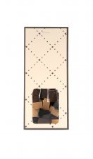 Creme/Sort Hanger, Mixede Fudge, 90 g.