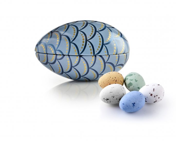 Fabergé metalæg, Belgiske Fugleæg, 55 g.