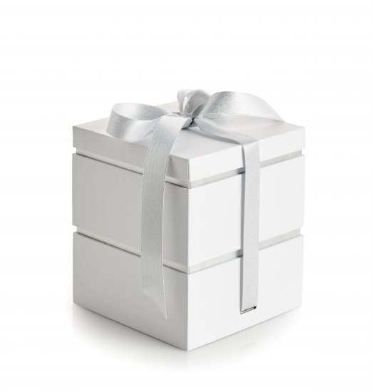 Stable æske 2-lag hvid, 190 g.