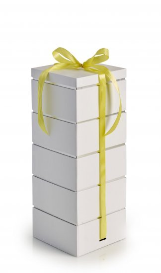 Stable æske 5-lag hvid, 480 g.