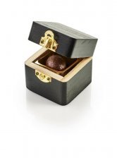 Sorte Trææsker, 1 stk. Luksusæg u.indpak., 9 g.