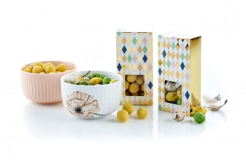 Kähler - 2 stk. Hammershøi Skål Ø12 cm & Søde sager - Poppy & Nude - 2025