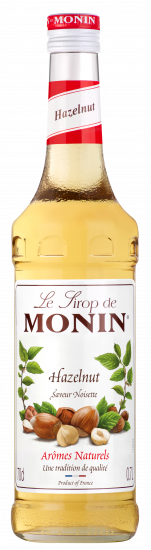 Monin Sirup, Hasselnød, 700 ml.