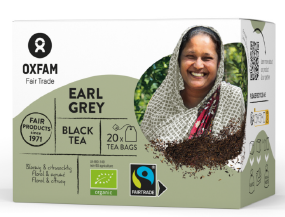 Oxfam, Økologisk Earl Grey Tea, 36 g.