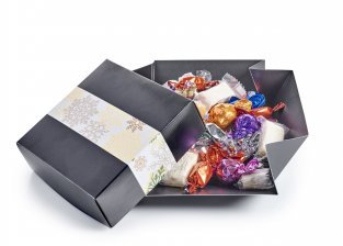 Mega Lav Surprisebox, Julemix, 500 g.