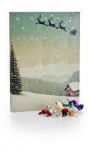 Santa Julekalender, Julemix, 250 g.