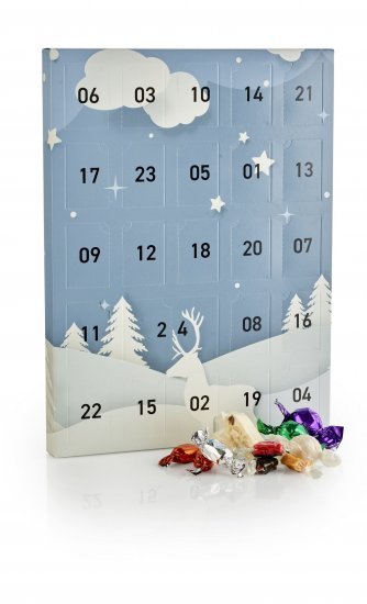 Deer Julekalender, Julemix, 250 g.