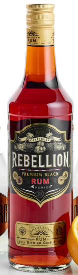 Rebellion, Dark Rum, 37,5%, 70 cl.