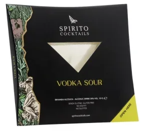 Spirito Premium, Vodka Sour, 20%, 10 cl
