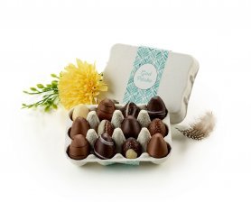 Æggebakker, 12 stk. Marcipanæg & Luksusæg, 115 g.