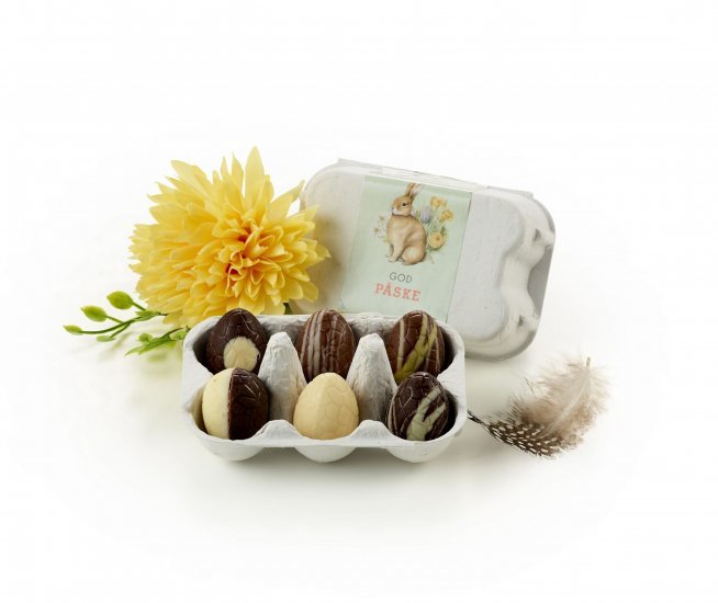 Æggebakker, 6 stk. Luksusæg, 55 g.
