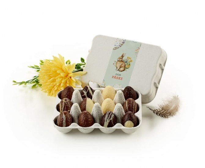 Æggebakker, 12 stk. Luksusæg, 110 g.
