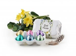 Æggebakker, 6 stk. Indp. Luksusæg, 50 g.