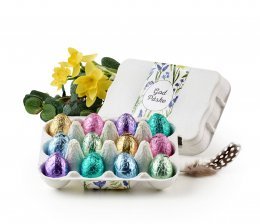 Æggebakker, 12 stk.  Indp. Luksusæg, 100 g.