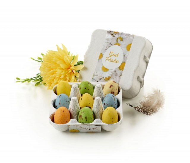 Æggebakker, 9 stk Gourmetæg Mix, 65 g.