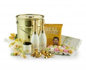 Påskespanden - Guld m/USB højtaler - 2026