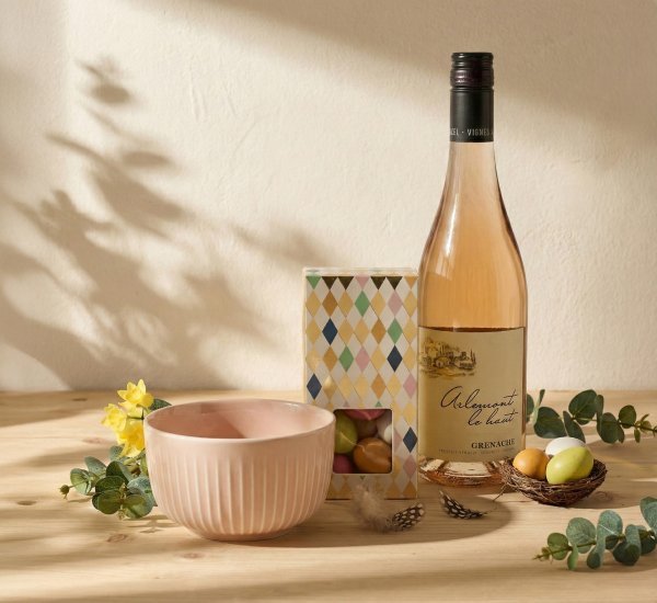 Kähler - Hammershøi Skål Ø12 cm & Rosévin - Nude - 2025