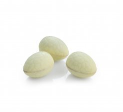 Påske bulk, Hvid m. pistacie, 1000g.  (9 g. pr stk)