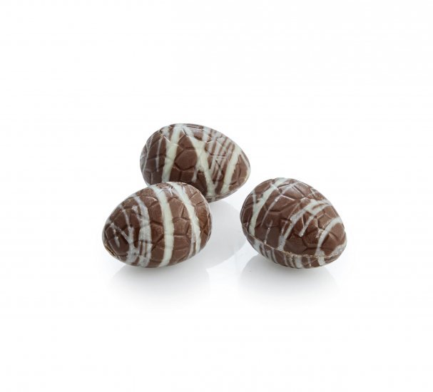 Påske bulk - 1000 g. Luksusæg Mælk  m. vanilje (9 g. pr stk)