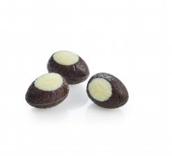 Påske bulk, Mørk/Hivd m/Nougat, 1000g.  (9 g. p stk)