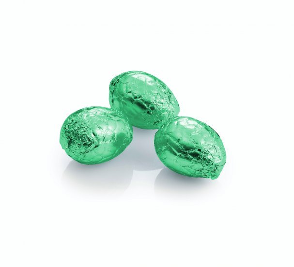 Påske bulk - 1000 g. Luksusæg, Hvid m. hasselnød Indpakkede (8,5 g. pr stk)