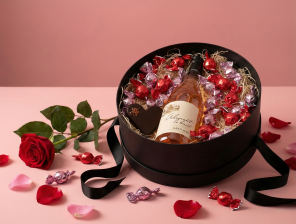 Stor Hatteæske m/Rosé & Chokolade