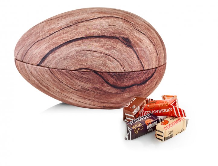 Metalæg - Wood Nature - 200 g. Økologisk Fudge Vegansk & Glutenfri