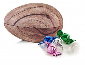 Metalæg - Wood Natur - 150 g. Mixede Balls