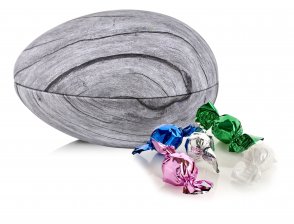 Metalæg Wood Grå, Mixede Balls, 150 g.