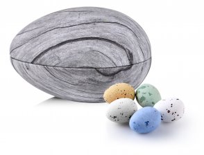 Metalæg Wood Grå, Belgiske Fugleæg, 200 g.