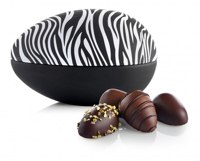 Metalæg Zebra, Marcipanæg (7 stk. flowpack), 140 g.