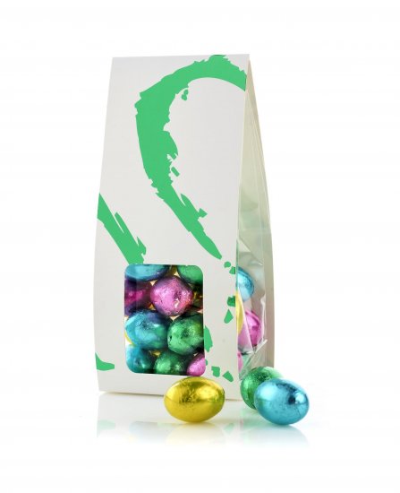 Grøn Silverheart Hanger, Pralinéæg, 90 g.