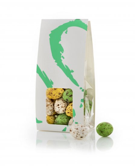 Grøn Silverheart Hanger, Gourmetæg m/straciatella, 90 g.