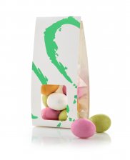 Grøn Silverheart Hanger, Marcipanæg m/sukkerskal, 90 g.