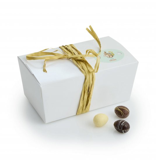 Ballotin m/bast bånd, Luksusæg 1000 g.