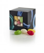 Star Box Sort/Blå Circles, Sukkeræg, 90 g.