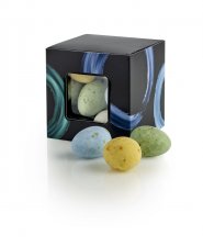 Star Box Sort/Blå Circles, Belgiske fugleæg, 90 g.