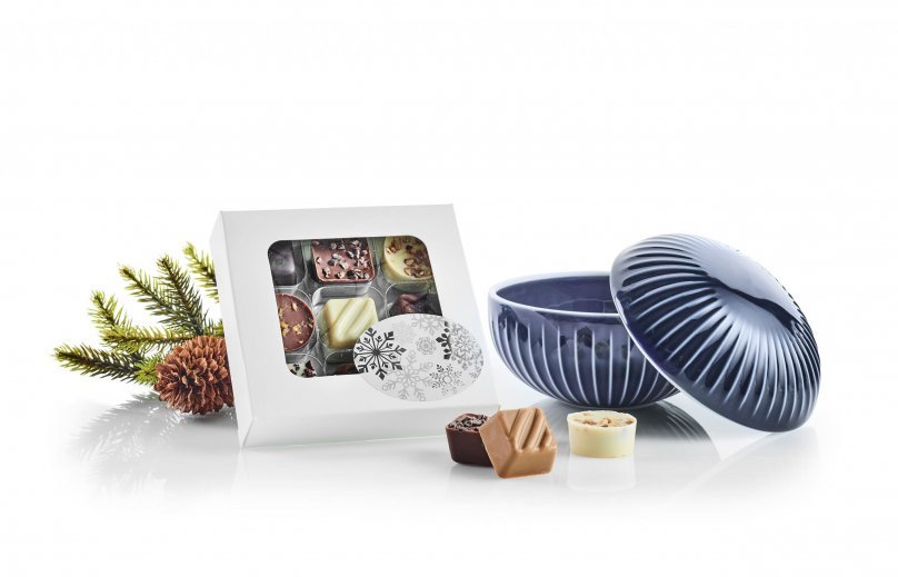 Bonbonniere m/chokolade Blå - 2026