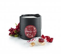 Juletønde m. elastik sløjfe, Julemix, 500 g.