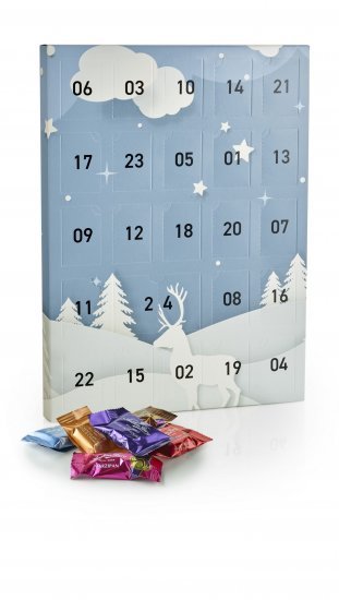 Deer Julekalender, Anthon Berg Mix 250 g.