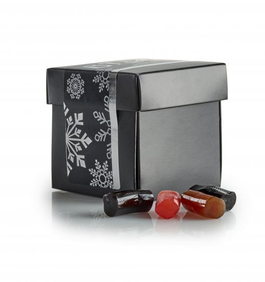 Black Liquorice box, Christmas Edition, 90 g.