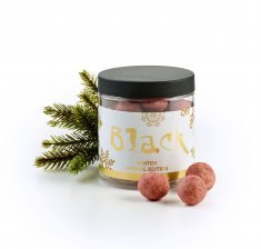 Winter Edition, Dansk Lakridkskugle m/hindbærpulver, 150 g.
