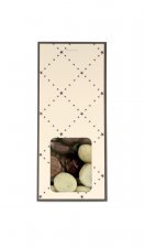 Creme/Sort Hanger, Pebernødder m/chokolade, 80 g.