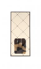 Creme/Sort Hanger, Mixede Fudge, 70 g.
