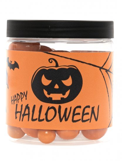Halloween Rox i bøtte, Appelsin Mandler, 150 g.