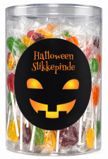 Halloween Slikkepind Display, Hjerteslikkepinde, 1000 g.