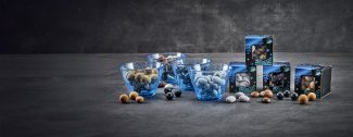 4 Skåle & Søde Sager Blå - EKSTRA